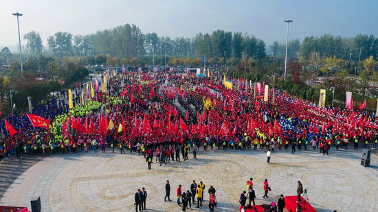 2018中国永城大汉之源国际万人徒步大会