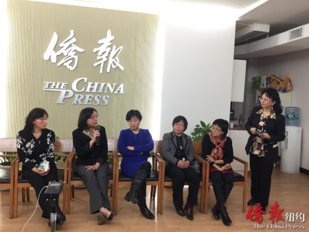 图从左到右为:杜梅,苗青,张连英,亓宏博,迟昀螮,陈屹.