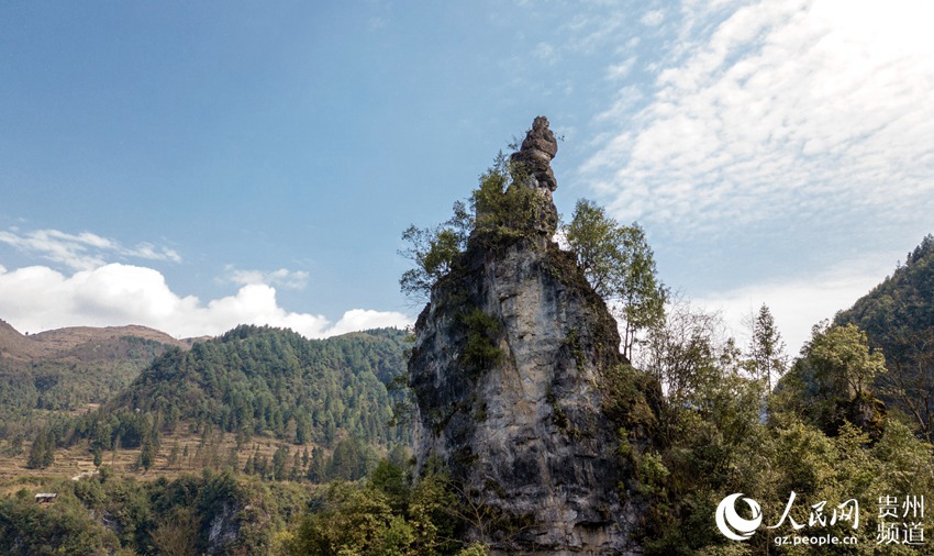 航拍贵州务川灵台山(高清组图)