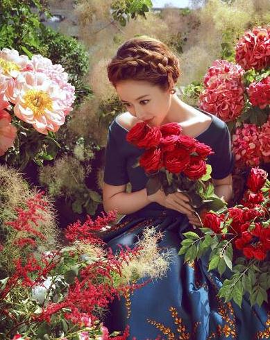 霍建华 林心如 婚纱照图片