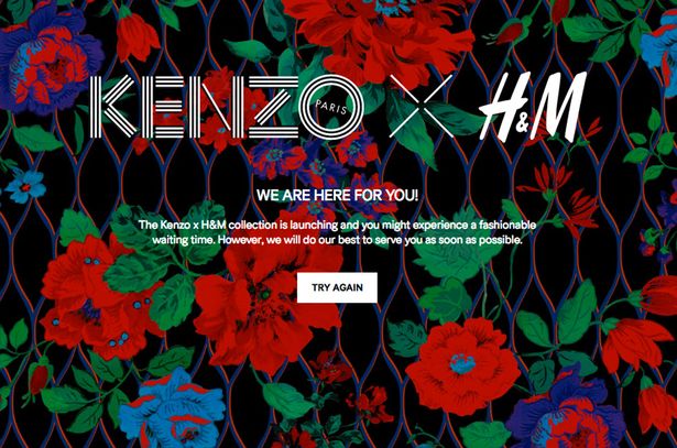 海报运用的是kenzo主打的jungle风格