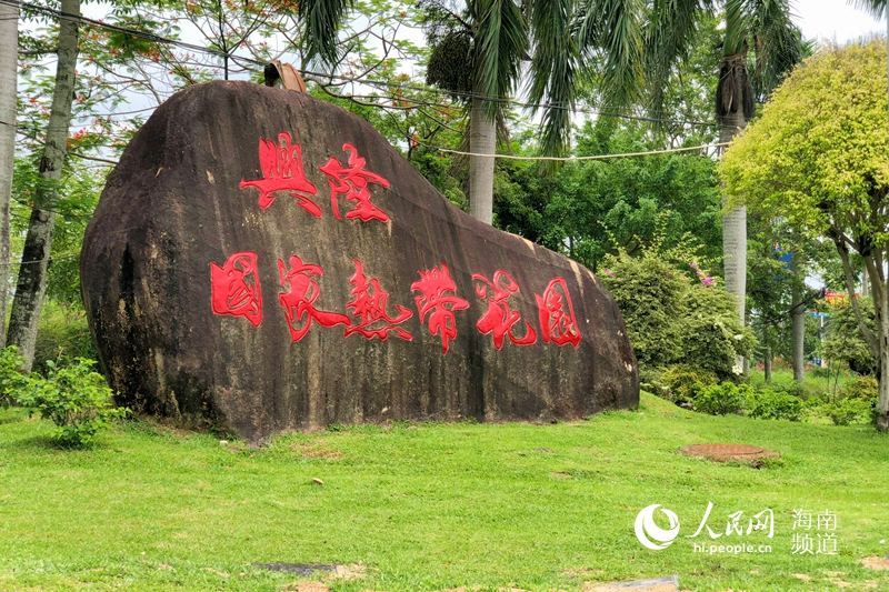 之旅"2018融媒体万宁行采访活动首站来到万宁市的兴隆国家热带花园