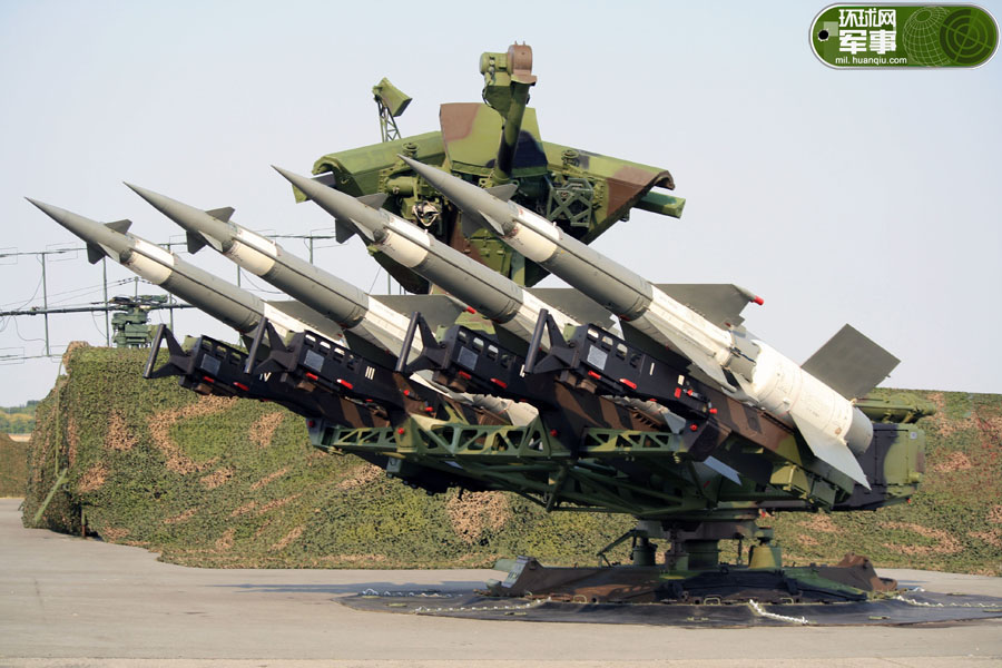 俄制sa-3中程防空导弹武器系统发射架