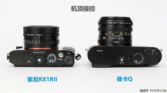 从外观到画质 索尼rx1rii/徕卡q相机对比