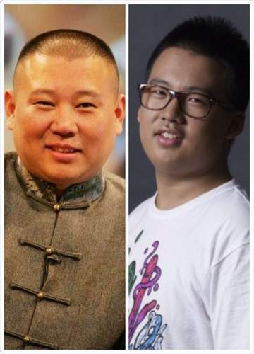 郭德纲和儿子的眼睛很像